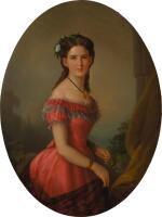 THEODOR TIVADAR BOEMM | FREIFRAU HERMINA ROZÁLIA EMILIA VON PROBSTNER NÉE PRIHRADNY (1839-1918)