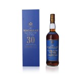 The Macallan 30 Year Old Sherry Oak Blue Box 43.0 abv NV (1 BT75)