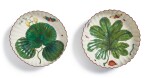  TWO CHELSEA 'HANS SLOANE' FLUTED DEEP DISHES, CIRCA 1758-60