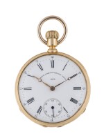 PATEK PHILIPPE | CARLOS GONDOLO YELLOW GOLD OPEN-FACED WATCH MADE IN 1874