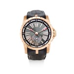 ROGER DUBUIS | EXCALIBUR 45, REFERENCE DBEX0566 A PINK GOLD WRISTWATCH WITH DATE, CIRCA 2019