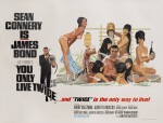You Only Live Twice (1967), style C poster (bathtub), British