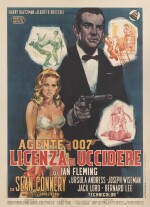 Dr. No (1962), first Italian release poster (1963)