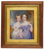 Portrait of Helena and Beatrice, daughters of Sir John Trevelyan, 4th Bt of Nettlecombe Court, Somerset, 1827