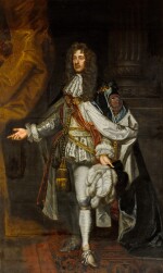 Portrait of James II (1633–1701), when Duke of York, full-length, wearing the Collar and Great George of the Order of the Garter