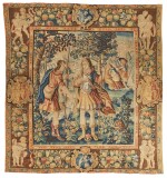 A Flemish Pastoral Tapestry, Bruges, mid 17th century