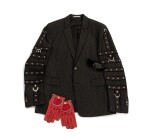 Black Striped Wool Jacket, circa 2000 | Veste en laine niore, circa 2000