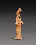 A Greek Terracotta Figure of a Goddess, Boeotia, circa 625-550 B.C.