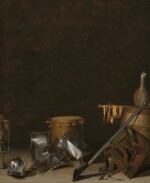 GERHART VAN STEENWYCK | Still life with arms, armour and a drum