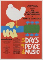 Woodstock (1970) press book poster, US