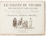 W.A. Mozart. Böhme edition of the vocal score of "Le nozze di Figaro", c.1810