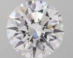 A 1.50 Carat Round Diamond, D Color, VS1 Clarity