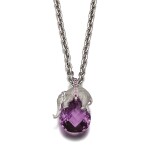 AMETHYST AND PINK SAPPHIRE NECKLACE, CARRERA Y CARRERA