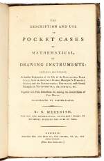 Meredith, The description and uses of pocket cases of mathematical or drawing instruments, [1791]