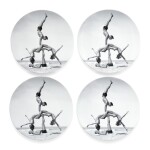 JEFF KOONS | WOW (WORKS ON WHATEVER): FOUR PLATES