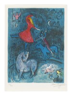 MARC CHAGALL | THE CIRCUS: ONE PLATE (M. 493; SEE C. BKS. 68)