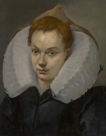 BOLOGNESE SCHOOL, LATE 16TH CENTURY  |  Portrait of a young woman, bust-length, wearing a white ruff