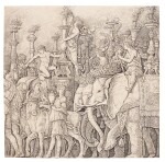 The Triumph of Caesar: The Elephants (Bartsch 12; Hind 14)