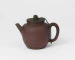 A Böttger Stoneware 'Eisenporzellan' Small Teapot and Cover, 1710-12