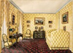 ALEXANDRE SEREBRIAKOFF | The yellow bedroom at the Château de Groussay | La chambre jaune du château de Groussay