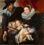 Family portrait of the painter Cornelis de Vos and his wife Suzanna Cock and their two eldest children, Magdalena and Jan-Baptist | 《畫家科尼利厄斯・德・沃斯、其妻蘇珊娜・考克與長子女馬格達萊納和揚・巴普蒂斯的全家福》