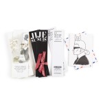 A large collection of Karl Lagerfeld printed paper bookmarks 