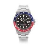 ROLEX  | GMT-MASTER, REFERENCE 1675  STAINLESS STEEL DUAL TIME ZONE WRISTWATCH WITH DATE AND BRACELET  CIRCA 1971