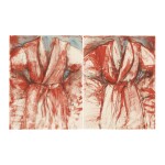 JIM DINE | TWO HAND COLORED COLORADO ROBES (D'OENCH & FEINBERG 151)