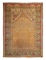 A 'Transylvanian' niche rug, Oushak region, West Anatolia, first half 17th century