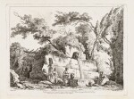 Différentes vues dessinées d'après nature d'après Robert & Fragonard. Basan, 1771. 6 eaux-fortes