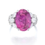 Van Cleef & Arpels | Pink Sapphire and Diamond Ring