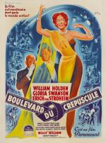 SUNSET BOULEVARD (1950) POSTER, FRENCH 