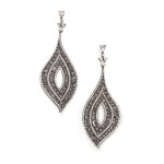 Diamond and Black Diamond Pendant-Earrings | Fine Jewels | 2021 | Sotheby's
