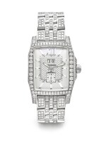 BREITLING | REF J1636263 BENTLEY FLYING B NO. 3, A LIMITED EDITION WHITE GOLD AND DIAMOND SET AUTOMATIC WRISTWATCH WITH DATE BRACELET AND MOTHER OF PEARL INDEXES CIRCA 2008