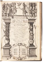 Aelianus Tacticus, translated by Bingham, London, 1616-1631, 2 volumes, calf
