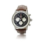 BREITLING  |  REFERENCE AB0310 NAVITIMER RATTRAPANTE   A STAINLESS STEEL AUTOMATIC SPLIT-SECONDS CHRONOGRAPH WRISTWATCH WITH DATE, CIRCA 2017