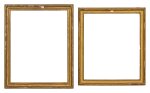 A set of two French baguette frames
