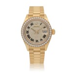 Datejust, Ref. 279138RBR Yellow gold and diamond-set wristwatch with date and bracelet Circa 2019