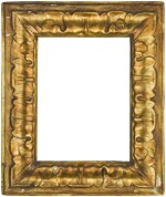 A 17th-century Bolognese carved giltwood leaf frame