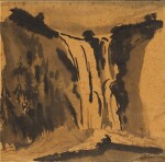BERNARD LEACH (1887–1979), JAPANESE WATERFALL | 20TH CENTURY
