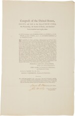 Supreme Court | A printed Act of Congress accomplished in the first session of the first U.S. Congress 