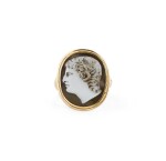 BAGUE CAMÉE AGATE | AGATE CAMEO RING