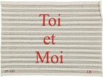 LOUISE BOURGEOIS | TOI ET MOI (MOMA 151)