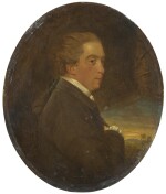 JOHN DOWNMAN, A.R.A. | "Portrait of Edmund Burke (1729/30–97); Portrait of Richard Brinsley Sheridan (1751–1816)"