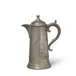 American Pewter Coffee Pot, Boardman and Co., New York, New York, Circa 1830