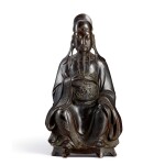 A large bronze figure of Wenchang Late Ming dynasty | 明末 銅文昌帝君坐像