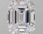 A 1.01 Carat Emerald-Cut Diamond, D Color, VVS2 Clarity