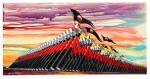 Gerald Scarfe | Pink Floyd – The Wall | The Marching Hammers, oil on canvas