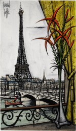La Tour Eiffel et les liliums