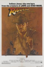 RAIDERS OF THE LOST ARK (1981) POSTER, US, SIGNED BY HARRISON FORD